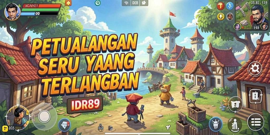 Tampilan gameplay IDR89 yang seru dan penuh petualangan.