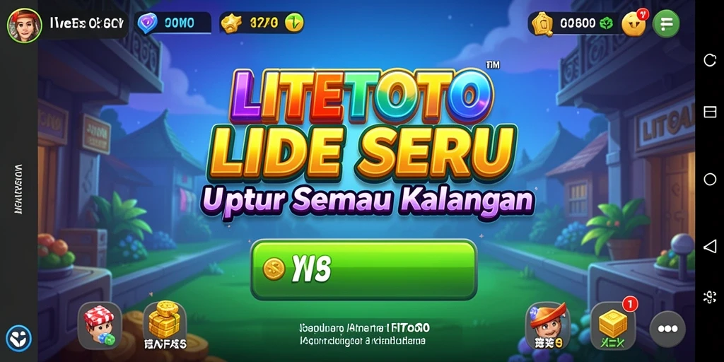 Gameplay seru LITETOTO dengan mekanisme Idle yang mudah.