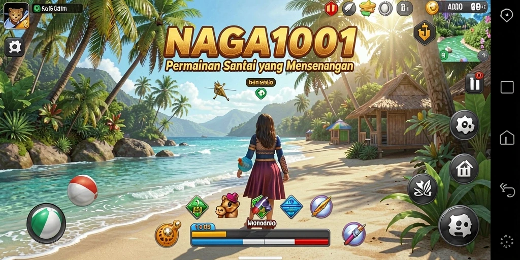 Screenshot gameplay NAGA1001 yang menampilkan momen seru permainan Casual.