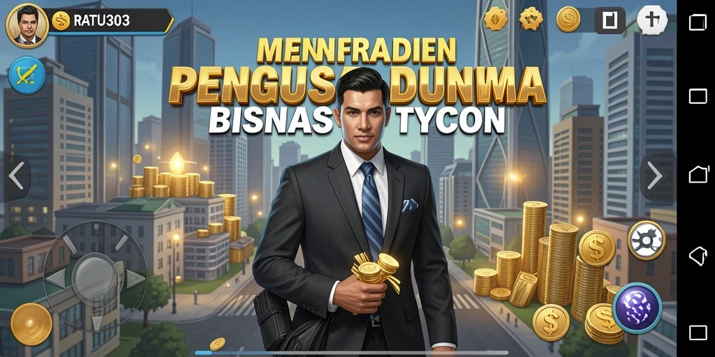 Tampilan gameplay Tycoon yang menakjubkan di RATU303.