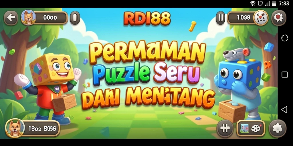Tangkapan layar RDI88 menampilkan gameplay Puzzle yang menantang dan menyenangkan.