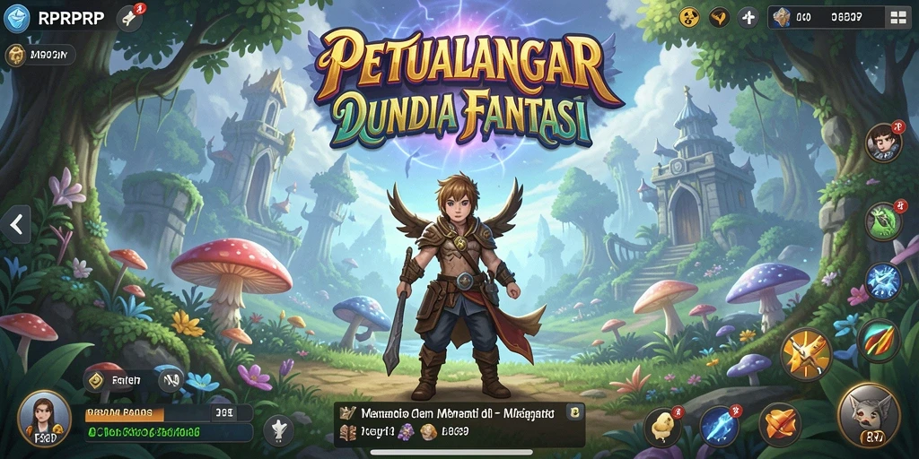 Tangkapan layar gameplay <strong>RPRPRP</strong> menunjukkan petualangan seru dan grafis menakjubkan.