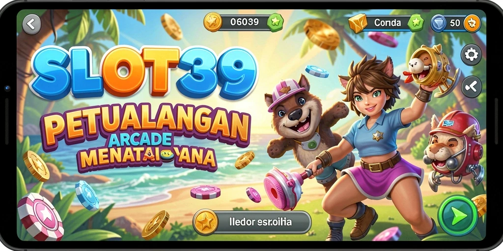 Screenshot menunjukkan gameplay SLOT39 yang menegangkan dan menyenangkan.