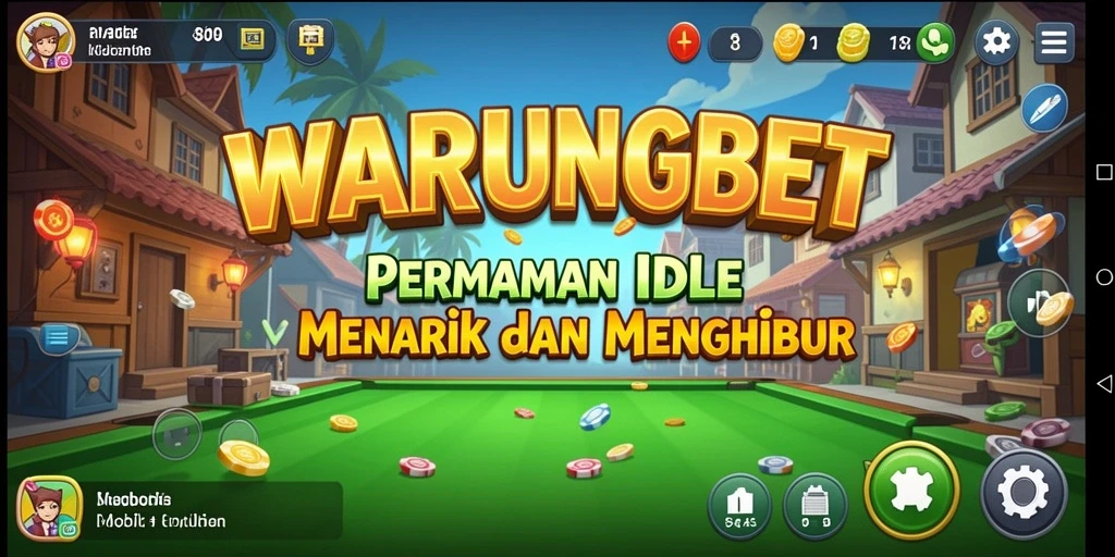 Tampilan gameplay Idle yang menarik di WARUNGBET.
