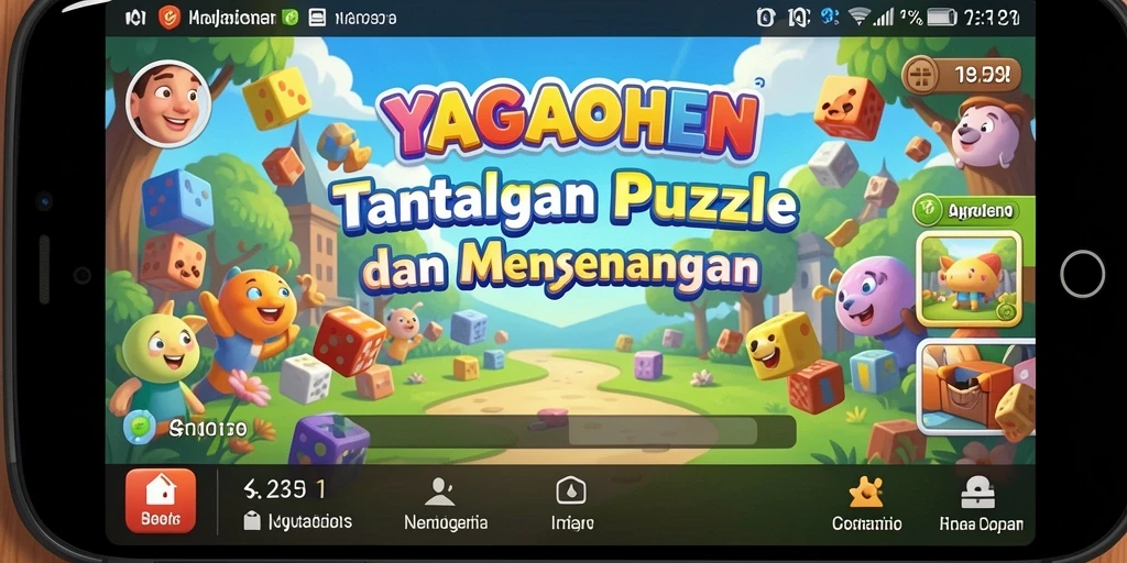 Tampilan gameplay menantang dari YAGAOHEN dengan puzzle yang beragam.