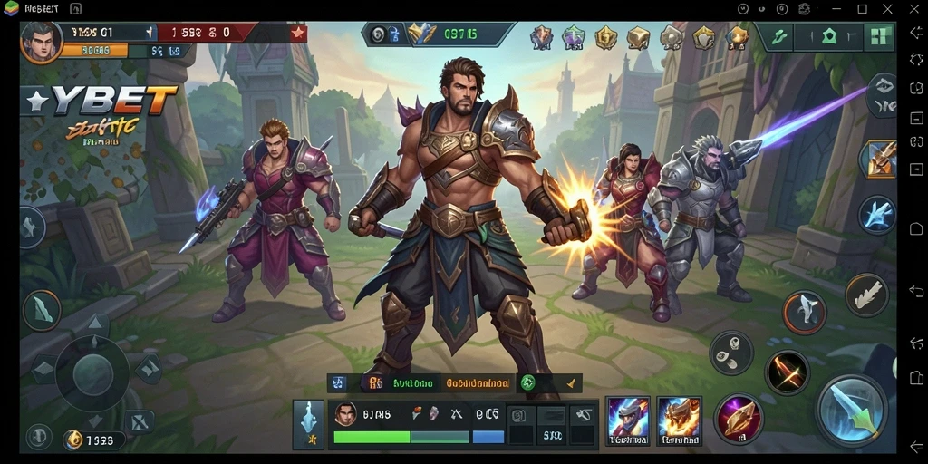 Tangkapan layar gameplay YYBET menampilkan pertempuran strategis yang mendebarkan.